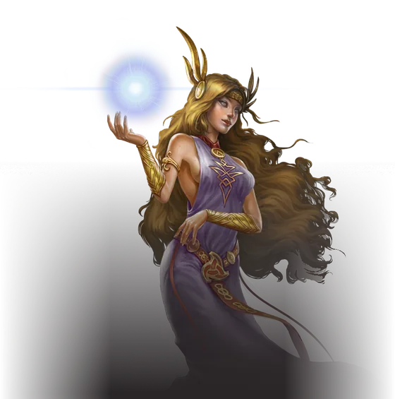 National Casino sorceress character from the Hall of Fame