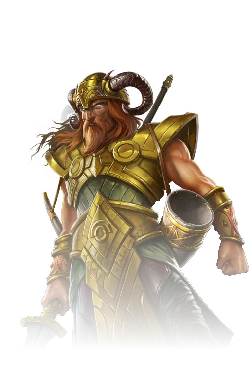 National Casino golden Viking warrior from the Hall of Fame